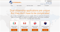 Desktop Screenshot of dualcitizenship.com